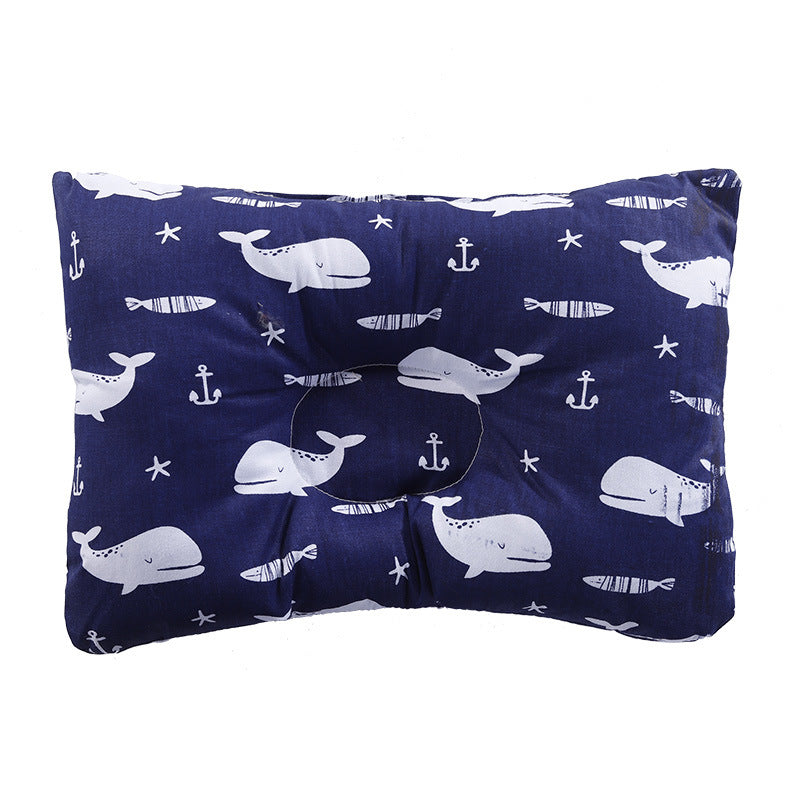 Soft Cotton Shaping Kids Pillow Travel Neck Pillow Toddler Baby Kids Sleep Pillow - Color: NO18
