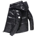 Color: Black - Size: 9T - kids hoodies heavy winter jacket boy puffer coat child clothe girl boy fashion childrens coat kid down jacket Outerwear 100% goose down filling top Warm comfortable 22