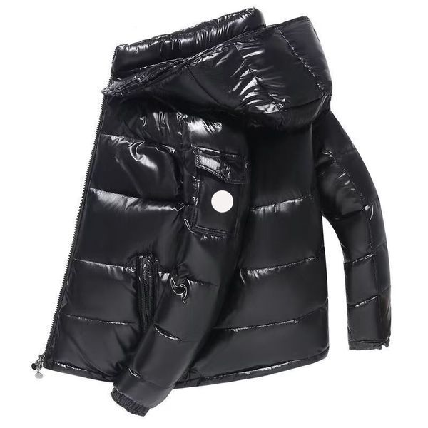 Color: Black - Size: 9T - kids hoodies heavy winter jacket boy puffer coat child clothe girl boy fashion childrens coat kid down jacket Outerwear 100% goose down filling top Warm comfortable 22