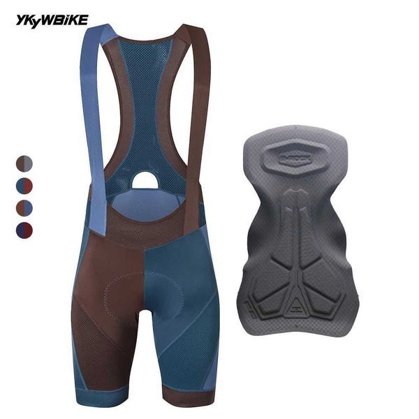 Color: Ypbz1136colorful - Size: Case s (eu Xs) - YKYW 8-hour cycling 2025 summer mens colorful bicycle bib shorts Belgian bib tight cycling shorts breathable cycling shortsW250121