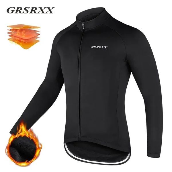 Color: Gmwzn37002 - Size: L - GRSRXX winter bicycle jacket MTB sleeveless long sleeved clothing jersey Ciclismo unisex 250213