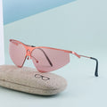 Ddmytiger Ddmytiger New Half Frame Integrated Women S Fashion Y K Millennium Sports Cycling Sunglasses For Men S Glasses