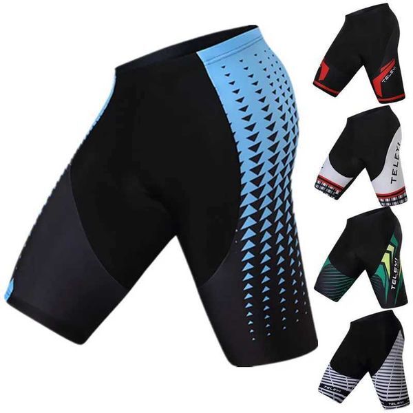 Color: 6_color - Size: S - Teyi Coolmax 4D Gel Padded Cycling Shorts Downhill Mountain Bike Shorts Shockproof Tight Road Bicycle Shorts For Men Women XJ250619