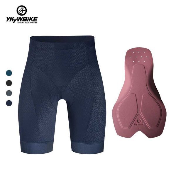 Color: Ypz496wdarkblue - Size: Case xxl (eu Xl) - YKYW Summer Womens Cycling Shorts 4 Colors Tight Bike Shorts Pro Team Sport Clothing 6 Hours Riding Breathable Bicycle Underwear XJ250619