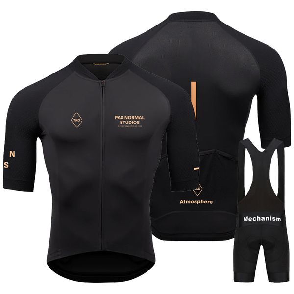 Color: Cycling Set 9 - Size: XS - 2025--Sets PNS Team Men Summer Short Sleeve Cycling Jersey Set MTB Maillot Ropa Ciclismo Bicycle Wear Breathable Cycling Clothing