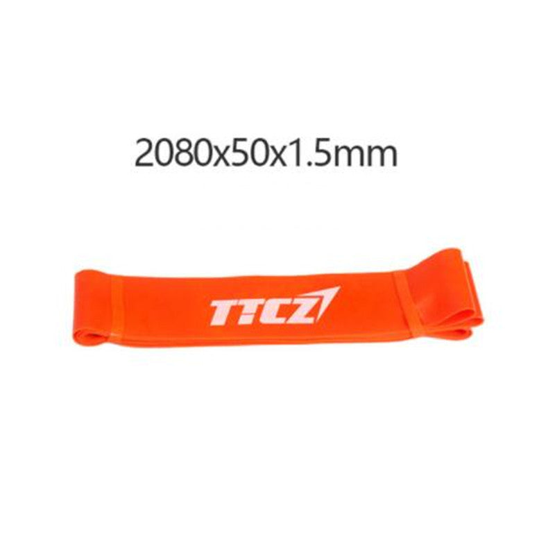 Color: Orange - Athletics training equipment pull resistance band