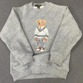 Color: Red - Size: 150 - Designer Autumn Clothing Luxury Kids Round Neck Sweaters Teddy Bear Childrens Clothes -8 Sweatshirt Printed Sweatshirt Boys Thin Fleece Sweatshirt DLG2510132
