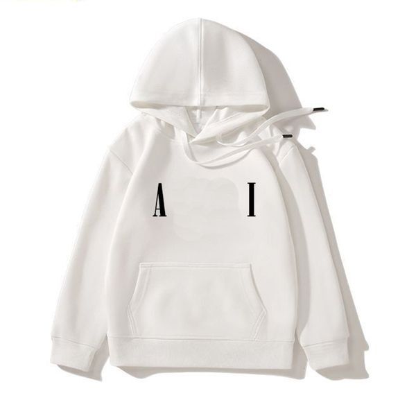 Color: White - Size: 150 - Kid Designer Letter A Hoodies Baby Luxury Clothes A Girl Boy Clothing Branding Childrens Clothes 6 Colors For Child DJD2408077 L251107