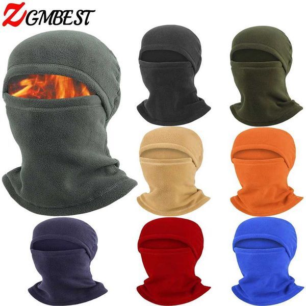 Color: Red - Balaclava Face Mask Winter-Ski Mask Windproof Fleece Outdoor Hiking Skiing Cycling Headband Thermal Warm Skimask for Men WomenT251211