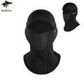 Color: Black - Ski Cycling Mask for Men Women Winter Balaclava Face Mask Fleece Lined Thick Ski Mask Windproof Neck GaiterT251211