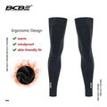 Color: Tt01rblackbcbe - BCBE Cycling Leg Warmers Soft Shell Deep Winter Thermal Fleece Leg Protection Cover Mtb Bike Sport Football Running Leggings 251212