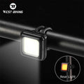 WEST BIKING Bicycle Front Rear Light COB Lamp Beads IPx45 Waterproof Charging Cycling Taillight LED Lantern Bike Accessories C251216