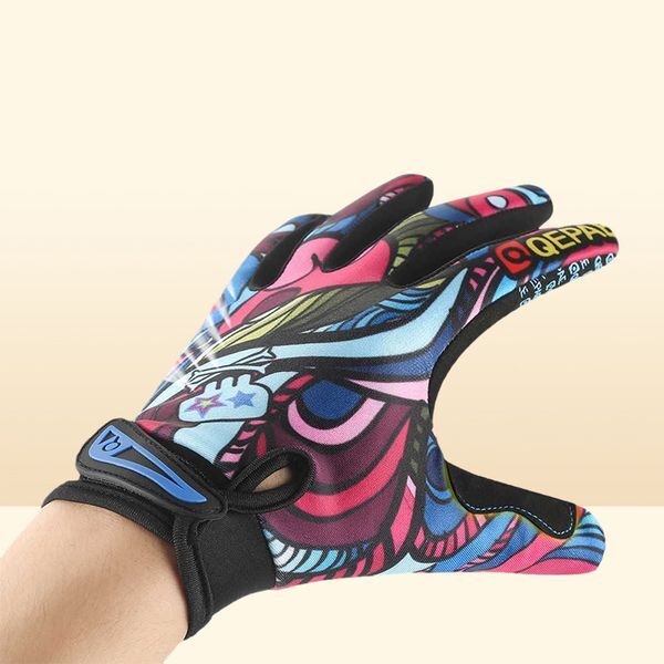 Color: Black - Cycling Gloves MTB Cycling Gloves Men Women Full Finger Bicycor Sn Shockproof Motorcycle Mitten Winter Warm Bike Outdoor Sport Glove T221019