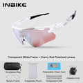 INBIKE Polarized Cycling Glasses UV400 Protection Sports Sunglasses for Road Biking Mountain Bike Running Hiking Outdoor Glasses 260124