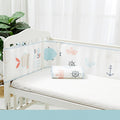 Size: 300and150, style: 02style - 3D Sandwich Mesh Breathable Universal Baby Anti-collision Child Bed Surround