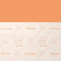 Color: Gold, Size: 100x140cm - Baby waterproof mat breathable and washable