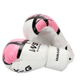 Color: Pink, Size: 6OZ - Training boxing gloves