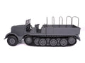 Sd.Kfz. 9 18-Ton FAMO AFV Gray "German Army" 1/43 Diecast Model by Militaria Die Cast