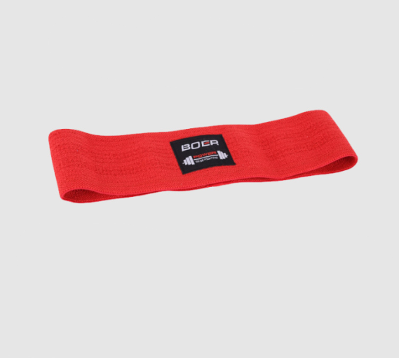 Color: Red, Size: XL - Latex anti-skid elastic hip ring