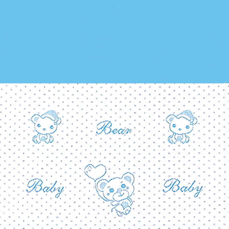 Color: Blue, Size: 70x100cm - Baby waterproof mat breathable and washable