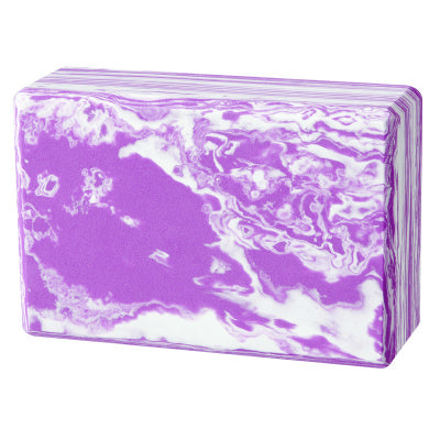 Color: Purple - High density, high hardness, high elasticity, environmental protection, color 200 g, practice brick, yoga brick