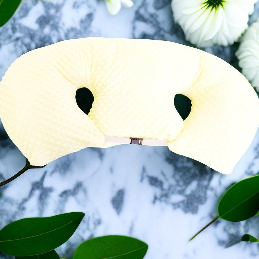 Color: Light Yellow, Specification: Complete Set Of 1.2kg - Multi-functional Nursing Pillow With Double-layer Design Baby Feeding Pillow To Prevent Milk Spillage And Spitting Up Supportive Cushion For Feeding