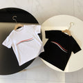 Color: E1 - Size: 90 - Boys Girls T-shirts Designer Kids Tees Fashion Letter Printed Tops Parent Child Tshirt Men Women Family Outfits 18 Styles Size 90-150 S-2XL