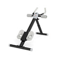 Adjustable Abdominal Trainer Ab Workout Machine Foldable Ab Cruncher-White