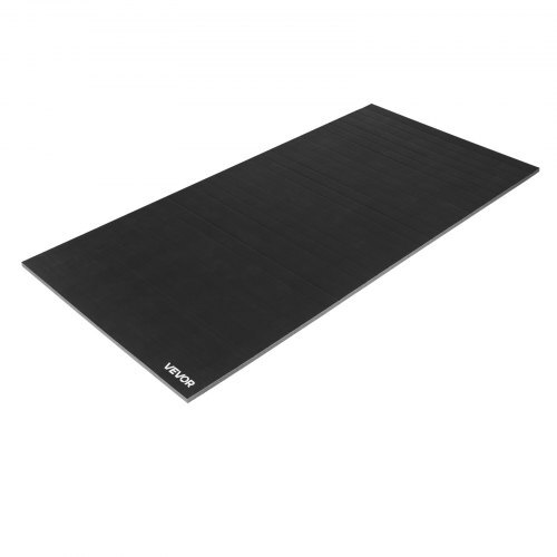 10x5 ft Wrestling Mat, Martial Arts Thick Mat for Home Gym Workouts Exercise, Waterproof PVC Roll-Up Training Mats for Gymnastics, Tatami, Jiu Jitsu BJJ MMA Judo, Boxing, Black