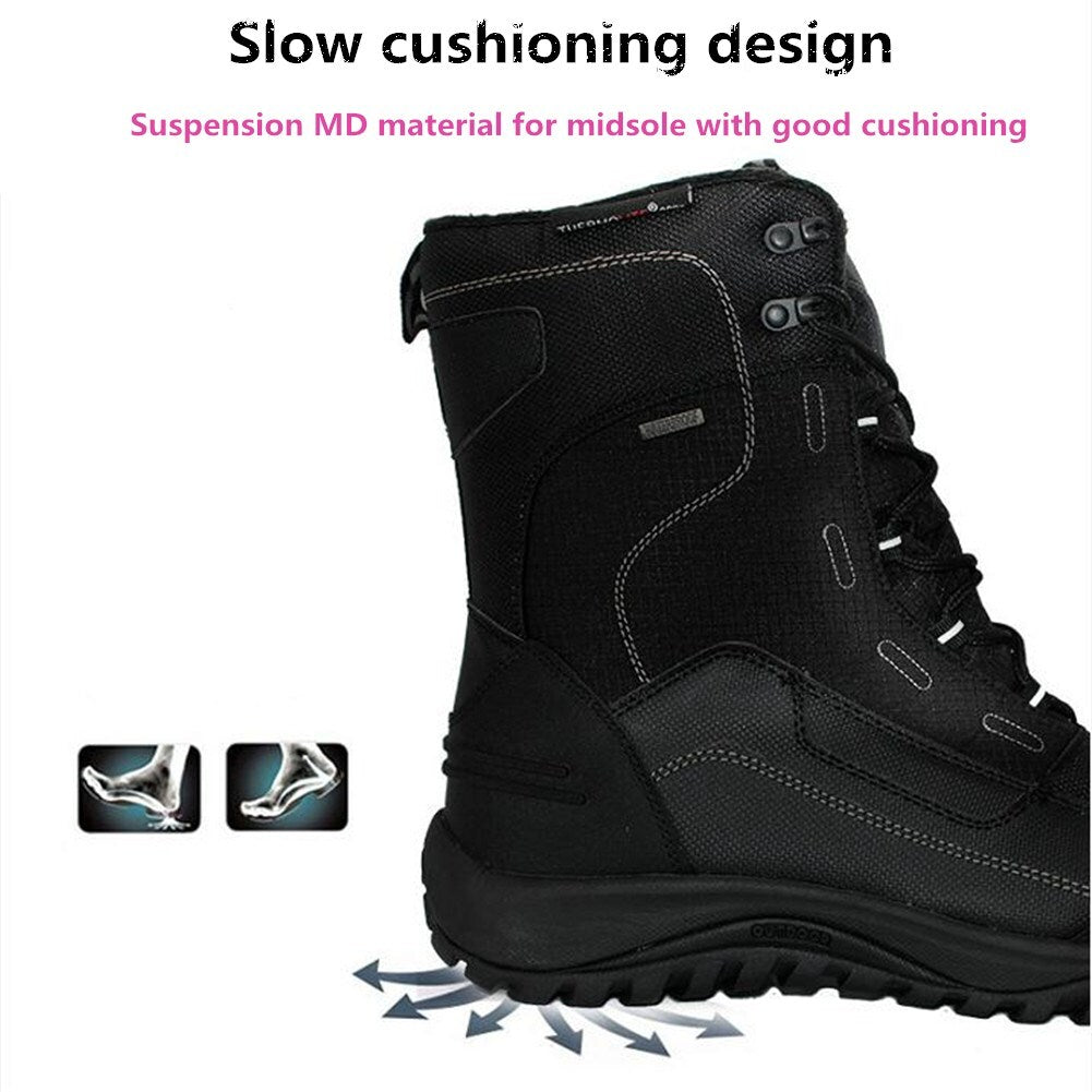 Hiking Shoes Winter Outdoor Walking Jogging Shoes Mountain Sport Boots Climbing Sneakers black_41