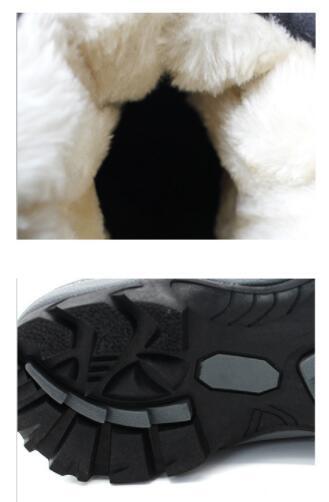 Hiking Shoes Winter Outdoor Walking Jogging Shoes Mountain Sport Boots Climbing Sneakers black_41