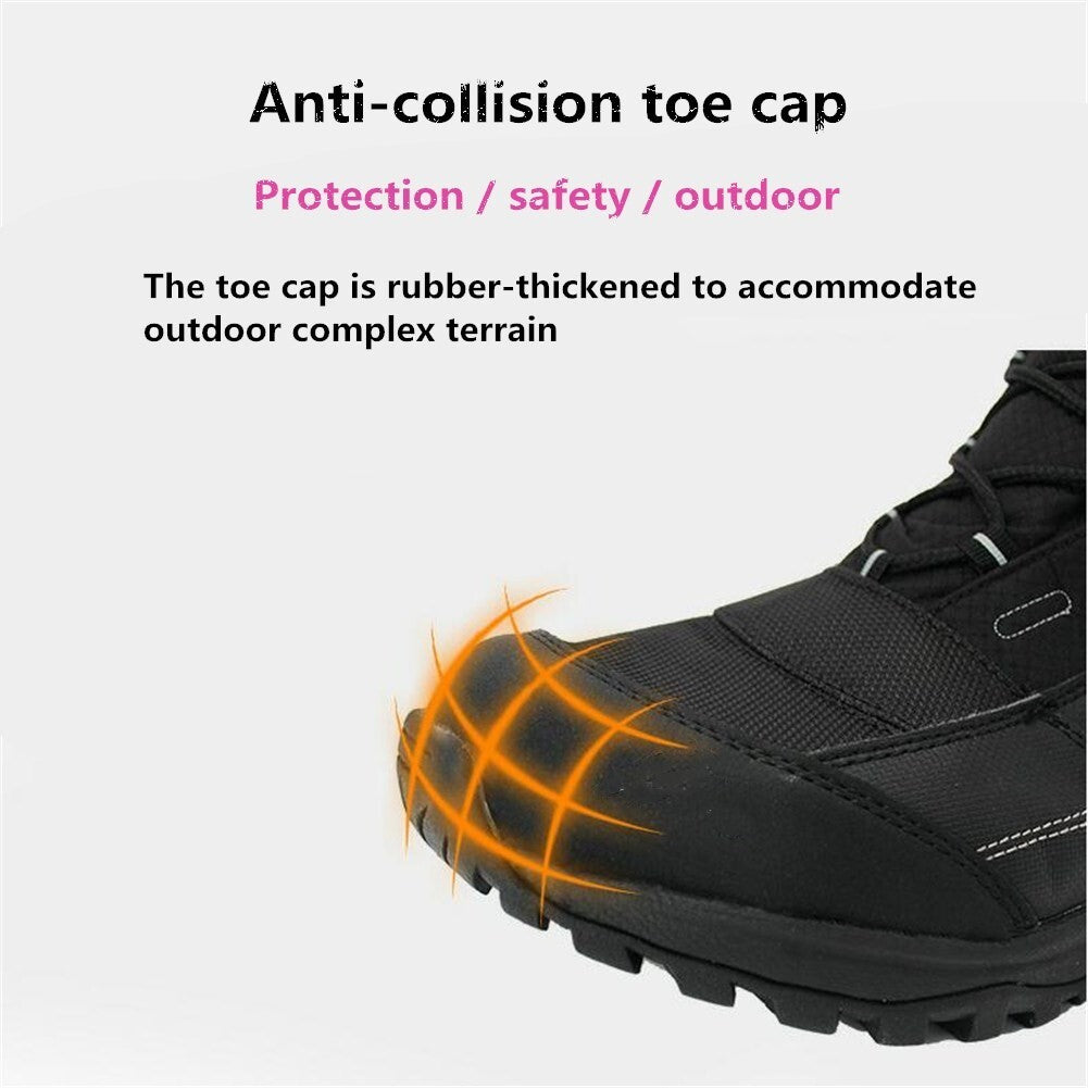Hiking Shoes Winter Outdoor Walking Jogging Shoes Mountain Sport Boots Climbing Sneakers black_41