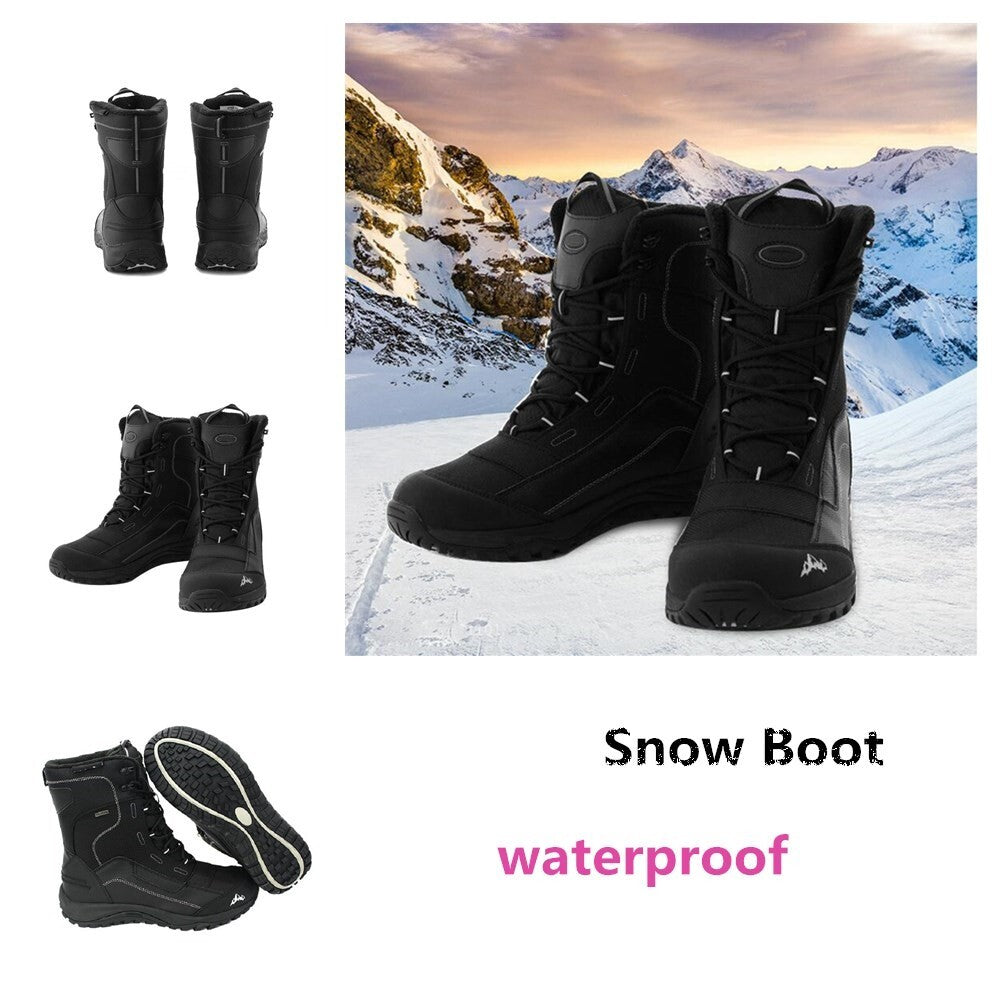 Hiking Shoes Winter Outdoor Walking Jogging Shoes Mountain Sport Boots Climbing Sneakers black_41