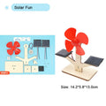 Color: DARK GRAY - DIY Handmade Small Production Physical Model Assembly Craft Technology Science Experiment Educational Toy Project for School Kid