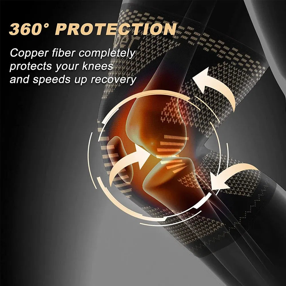 Color: Burgundy, Size: L - Copper Knee Brace for Arthritis Pain & Support-Copper Knee Sleeve for knee pain Compression sleeve for Sports,Knee Pain Relief
