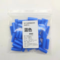 Color: Chocolate - NEVERTOOLATE 1 inch length Hard beads spare parts 50pcs jump rope beaded skip rope beads colors accessories DIY material backup