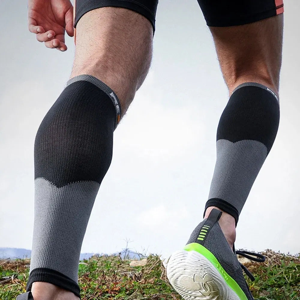 Color: Beige, Size: S - 1Pair Leg Compression Sleeve, Calf Support Brace Calf Sleeve for Men & Women, Footless Compression Sock for Fitness,Shin Splint