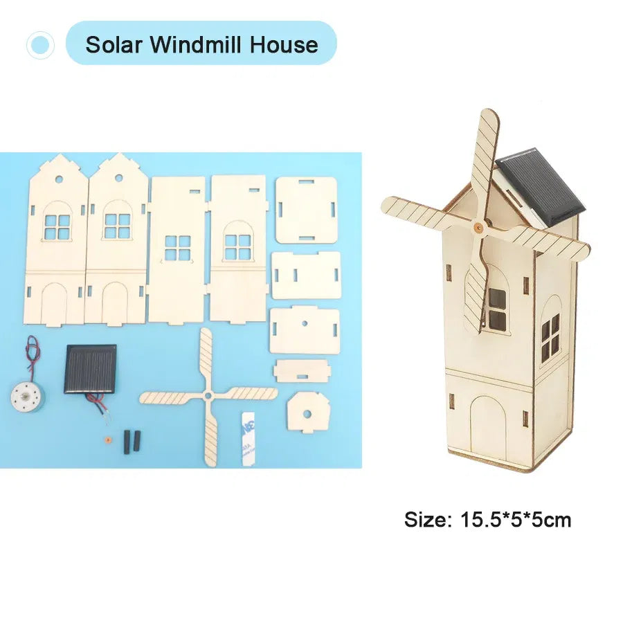 Color: VIOLET/??? - DIY Handmade Small Production Physical Model Assembly Craft Technology Science Experiment Educational Toy Project for School Kid