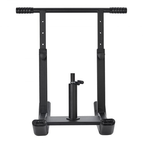 Weight Sled, Steel Power Sled, Fitness Training Sleds for Athletic Exercise Speed Improvement, Workout Equipment with Adjustable Height Handle, Compatible with 1/2 in Weight Plates, Black