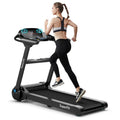 Smart 2.25HP Folding Treadmill with LED Touch Display & Heart Rate Monitor