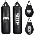 Color: Black, Specifications: Hanging Hollow Small Cylinder - Hanging Hollow Sandbag Boxing Training Equipment